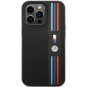 Etui BMW BMHCP14X22PPMK iPhone 14 Pro Max 6,7" czarny/black Tricolor M Collection