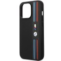 Etui BMW BMHCP14X22PPMK iPhone 14 Pro Max 6,7" czarny/black Tricolor M Collection