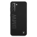 Etui BMW BMHCS21MSLBLBK S21+ G996 czarny/black hardcase Silicone M Collection Big Logo