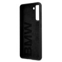 Etui BMW BMHCS21SSILBK S21 G991 czarny/black hardcase Silicone Signature