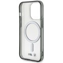 Etui BMW BMHMP14XHCRS iPhone 14 Pro Max 6.7" transparent hardcase Silver Ring MagSafe