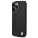 Etui BMW BMHMP14XSLBLBK iPhone 14 Pro Max 6,7" czarny/black hardcase Silicone Signature Logo Magsafe