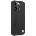 Etui BMW BMHMP14XSLBLBK iPhone 14 Pro Max 6,7" czarny/black hardcase Silicone Signature Logo Magsafe