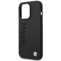 Etui BMW BMHMP14XSLBLBK iPhone 14 Pro Max 6,7" czarny/black hardcase Silicone Signature Logo Magsafe