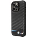 Etui BMW BMHMP14L22NBCK iPhone 14 Pro 6,1" czarny/black Carbon MagSafe