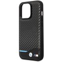 Etui BMW BMHMP14L22NBCK iPhone 14 Pro 6,1" czarny/black Carbon MagSafe