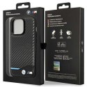 Etui BMW BMHMP14L22NBCK iPhone 14 Pro 6,1" czarny/black Carbon MagSafe