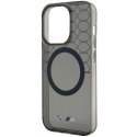 Etui BMW BMHMP14LHGPK iPhone 14 Pro 6.1" szary/grey Pattern MagSafe