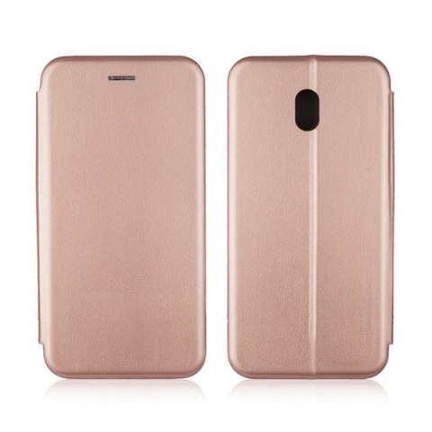 Etui Book Magnetic Samsung M21 M215 różowo-złoty/rose gold