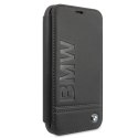 Etui book BMW BMFLBKSN61LLSB iPhone 11 6,1" / Xr czarny/black Signature