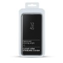 Etui Clear View Samsung M11 M115 czarny/black