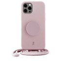 Etui JE PopGrip iPhone 12 Pro Max 6,7" jasny różowy/rose breath 30184 AW/SS (Just Elegance)