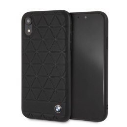 Etui hardcase BMW BMHCI61HEXBK iPhone Xr czarny/black Hexagon