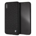 Etui hardcase BMW BMHCI65HEXBK iPhone Xs Max czarny/black Hexagon