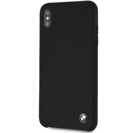 Etui hardcase BMW BMHCI65SILBK iPhone Xs Max czarny/black Silicone