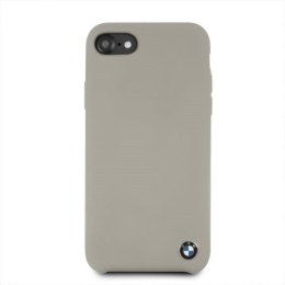 Etui hardcase BMW BMHCI8SILTA iPhone 7/8 SE 2020 / SE 2022 beżowy/taupe Silicone