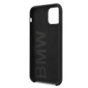 Etui hardcase BMW BMHCN58SILBK iPhone 11 Pro czarny/black Silicone