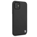 Etui hardcase BMW BMHCN61SILBK iPhone 11 6,1" / Xr czarny/black Silicone