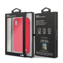 Etui hardcase BMW BMHCPXMSILRE iPhone X /Xs czerwony/red Silicone M Collection