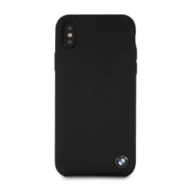 Etui hardcase BMW BMHCPXSILBK iPhone X /Xs czarny/black Silicone