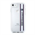 Etui hardcase BMW BMHCP7SPVWH iPhone 7 transparent white SHOCKPROOF