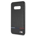 Etui hardcase BMW BMHCS10LPUCARTCBK S10e G970 black/czarny Carbon