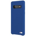 Etui hardcase BMW BMHCS10MSILNA S10 niebieski/navy Silicone M Collection