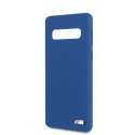 Etui hardcase BMW BMHCS10MSILNA S10 niebieski/navy Silicone M Collection