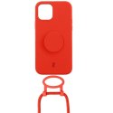 Etui JE PopGrip iPhone 12/12 Pro 6,1" czerwony/red 30034 (Just Elegance)