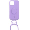 Etui JE PopGrip iPhone 12/12 Pro 6,1" lawendowy/lavendel 30160 AW/SS23 (Just Elegance)