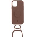 Etui JE PopGrip iPhone 13 / 14 / 15 6,1" brązowy/brown sugar 30131 AW/SS23 (Just Elegance)