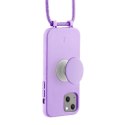 Etui JE PopGrip iPhone 13 / 14 / 15 6,1" lawendowy/lavendel 30132 AW/SS23 (Just Elegance)