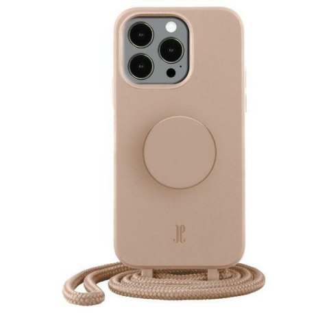 Etui JE PopGrip iPhone 14 Pro Max 6.7" beżowy/beige 30182 AW/SS23 (Just Elegance)