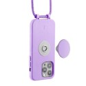 Etui JE PopGrip iPhone 14 Pro Max 6.7" lawendowy/lavendel 30156 AW/SS2 (Just Elegance)