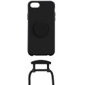 Etui JE PopGrip iPhone 7/8/SE 2020/2022 czarny/black 30007 (Just Elegance)