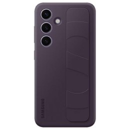 Etui Samsung EF-GS921CEEGWW S24 S921 ciemnofioletowy/dark violet Standing Grip Case