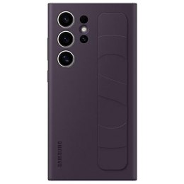 Etui Samsung EF-GS928CEEGWW S24 Ultra S928 ciemnofioletowy/dark violet Standing Grip Case