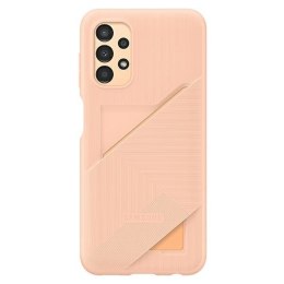 Etui Samsung EF-OA135TP A13 A135 brzoskwiniowy/peach Card Slot Cover