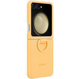 Etui Samsung EF-PF731TOEGWW Z Flip5 F731 apricot Silicone Case with Ring