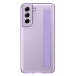 Etui Samsung EF-XG990CVEGWW S21 FE 5G G990 lawendowy/lavender Slim Strap Cover