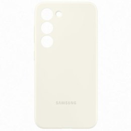 Etui Samsung EF-PS911TU S23 S911 kremowy/cream Silicone Cover