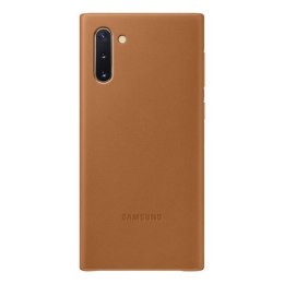 Etui Samsung EF-VN970LA Note 10 N970 camel Leather Cover