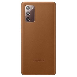 Etui Samsung EF-VN980LA Note 20 N980 brązowy/brown Leather Cover