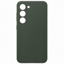 Etui Samsung EF-VS916LG S23+ S916 zielony/green Leather Cover