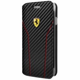 Ferrari Book FESCAFLBKP7LBK iPhone 7 Plu s/8 Plus black/czarny