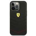 Ferrari FEHCP13LRQUK iPhone 13 Pro/13 6,1" czarny/black hardcase Off Track Quilted