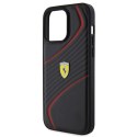 Ferrari FEHCP15XPTWK iPhone 15 Pro Max 6.7" czarny/black hardcase Twist Metal Logo