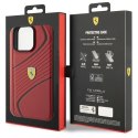 Ferrari FEHCP15XPTWR iPhone 15 Pro Max 6.7" czerwony/red hardcase Twist Metal Logo