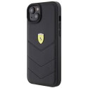 Ferrari FEHCP15MRDUK iPhone 15 Plus / 14 Plus 6.7" czarny/black hardcase Quilted Metal Logo