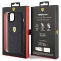 Ferrari FEHCP15MRDUK iPhone 15 Plus / 14 Plus 6.7" czarny/black hardcase Quilted Metal Logo